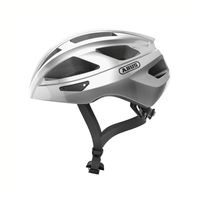 Load image into Gallery viewer, Abus helm MacatGoud gleam Zilver M 52-58cm
