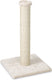 Beeztees gina - krabpaal - beige - 34x34x60 cm
