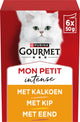 Gourmet mon petit intense - kattenvoer natvoer - gevogelte - 6 x 50 g