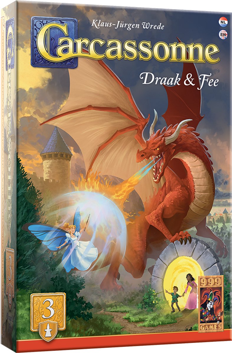 Load image into Gallery viewer, 999games 999 games carcassonne draak fee uitbreiding
