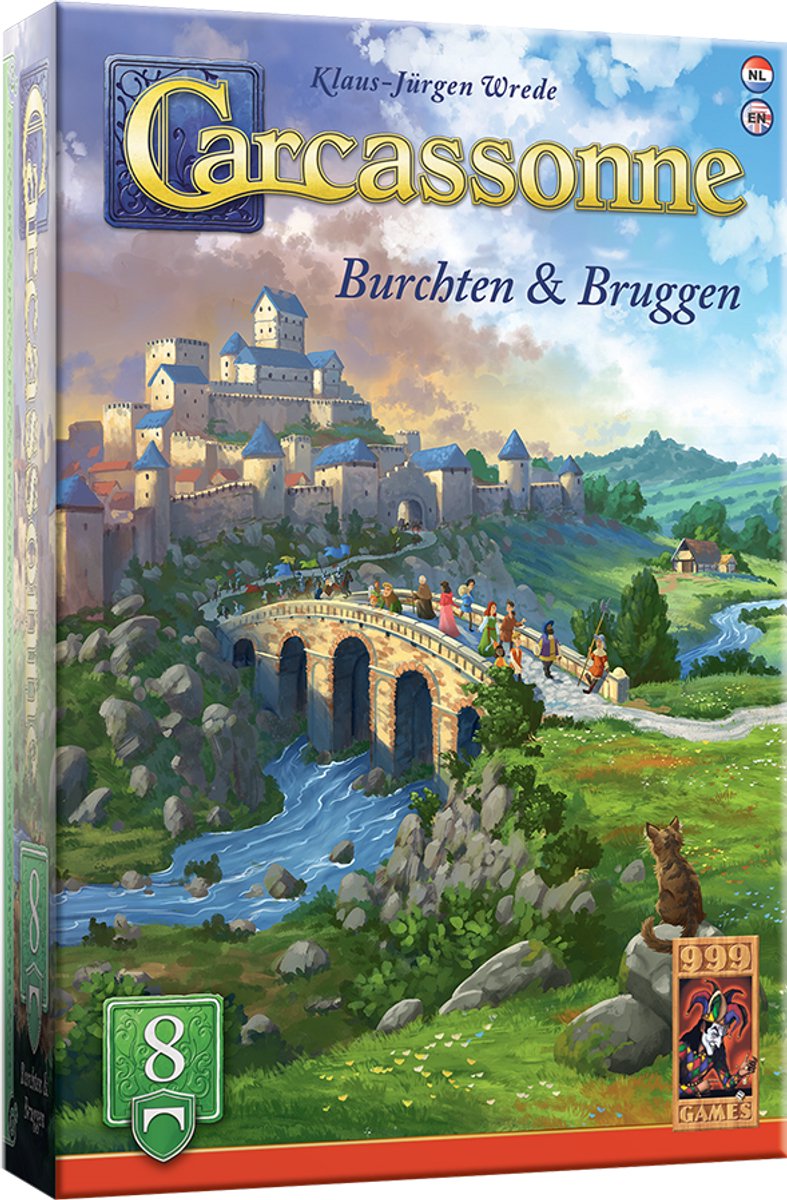 Load image into Gallery viewer, 999games 999 games carcassonne burchten bruggen uitbreiding
