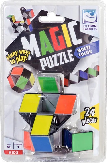 Magic puzzle clown kleur