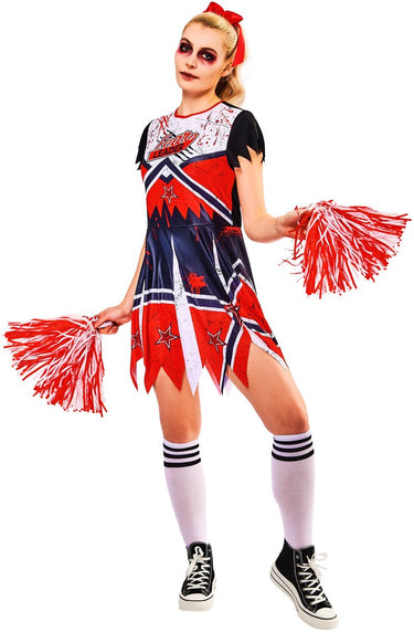 Rubies zombie cheerleader volwassenenkostuum - - maat xs