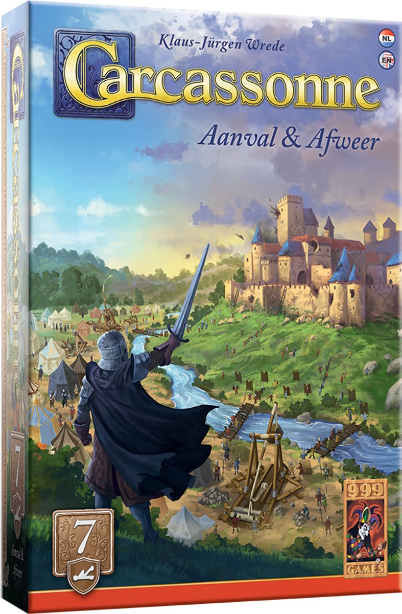 Load image into Gallery viewer, 999games 999 games carcassonne aanval afweer uitbreiding
