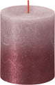 Bolsius stompkaars sunset ash rose - 8 cm ø 7 cm