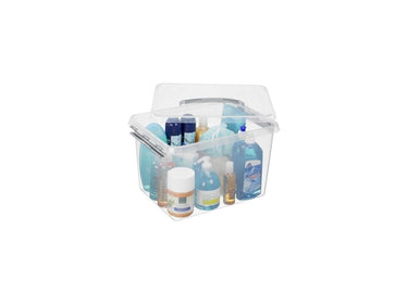 Sunware q-line opbergbox transparant 22 liter 40x30x26cm
