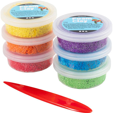 Creativ company https: www.cchobby.nl foam-clayr-metallic-sterke-kleuren-84-gr-6x14-gr-1-doos