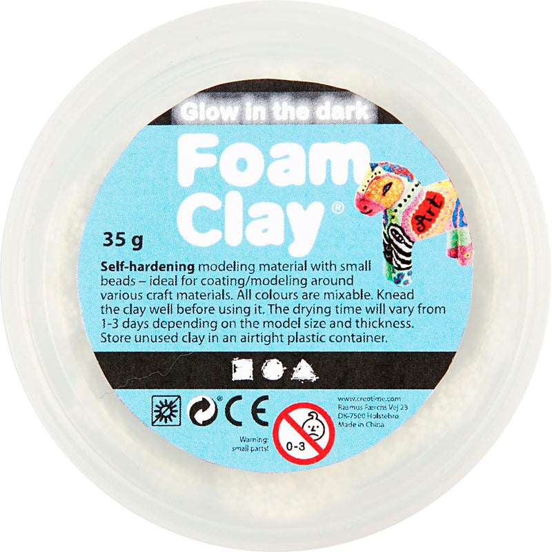 Load image into Gallery viewer, Creativ company https: www.cchobby.nl foam-clayr-glow-in-the-dark-35-gr-1-doosje
