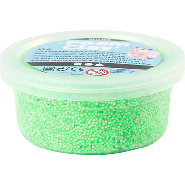 Creativ company https: www.cchobby.nl foam-clayr-glitter-groen-35-gr-1-doosje