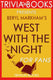 Trivia: west with the night: by beryl markham (trivia-on-books)