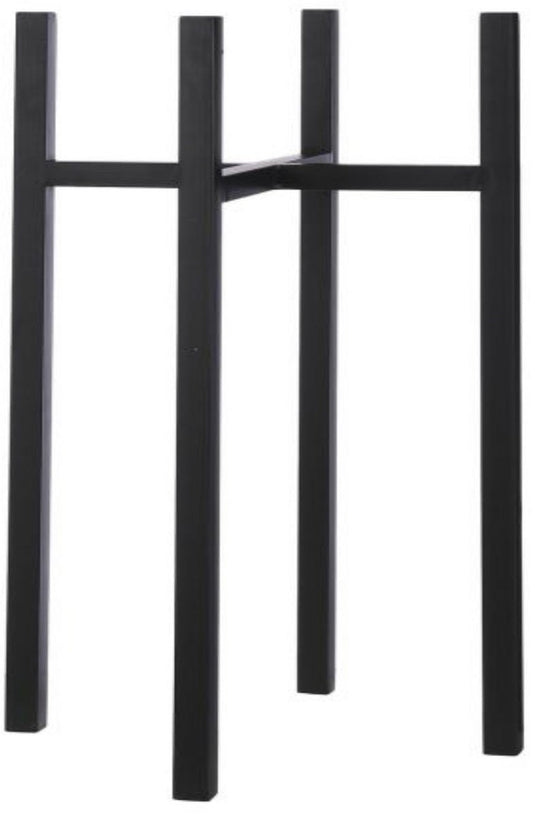 Mica decorations ascot xl plantenstandaard - 37.5x37.5x71 cm - zwart