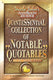 Uncle john's bathroom reader quintessential collection of notable quotables