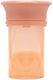 Difrax 360°beker drinkbeker - 250 ml - 9+ maanden - oranje - 1 stuk