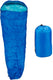 Camp active mummy slaapzak zomerslaapzak voor 5°c tot 10°c 1-persoons slaapzak volwassenen voor festivals, hikes en kamperen 210 x 80 cm blauw