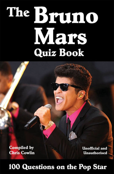 The bruno mars quiz book