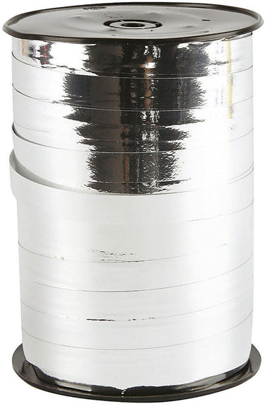 Creativ company krullint, b: 10 mm, zilver metallic, 250 m