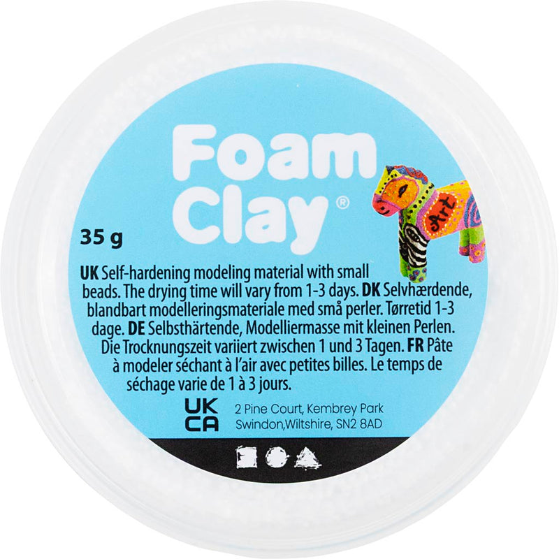 Afbeelding laden in galerijviewer, Https: www.cchobby.nl foam-clayr-wit-35-gr-1-doosje-789218
