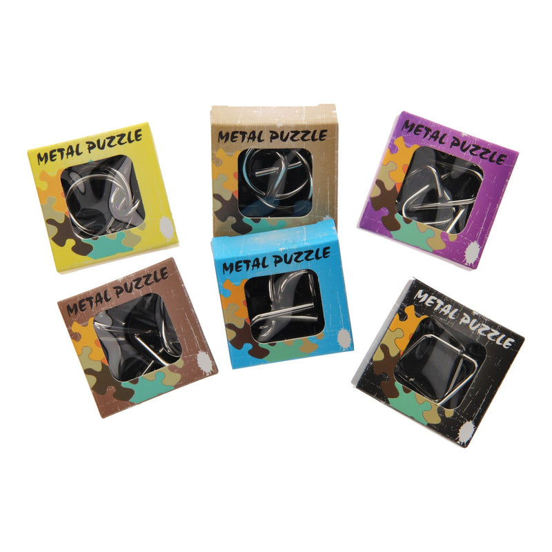 Load image into Gallery viewer, Metalen mini breinpuzzel

