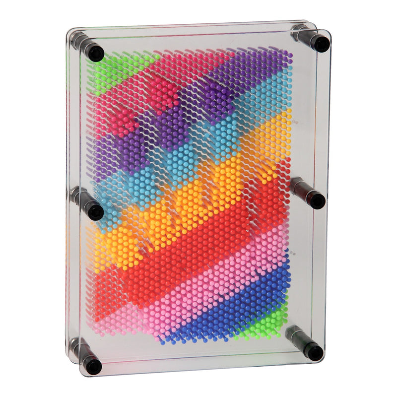 Load image into Gallery viewer, Spijkerkunst Regenboog Groot
