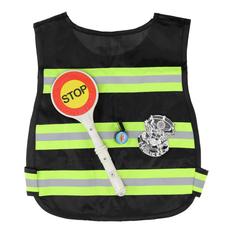 Load image into Gallery viewer, Politieset met stopbord fluit, 3dlg.
