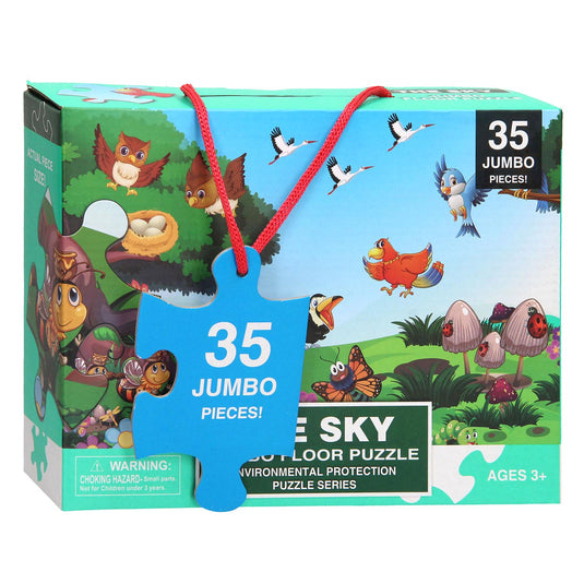 Vloerpuzzel buitenleven, 35st.