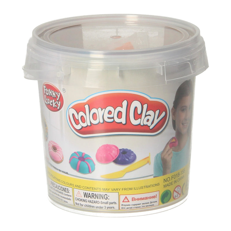 Load image into Gallery viewer, Kleiset in opbergbox donuts maken - 12 kleuren klei
