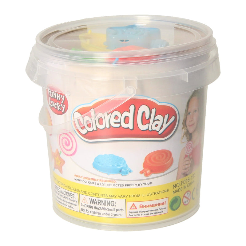 Load image into Gallery viewer, Lobbes speelgoed bv kleiset in opbergbox lolly's maken - 12 kleuren klei
