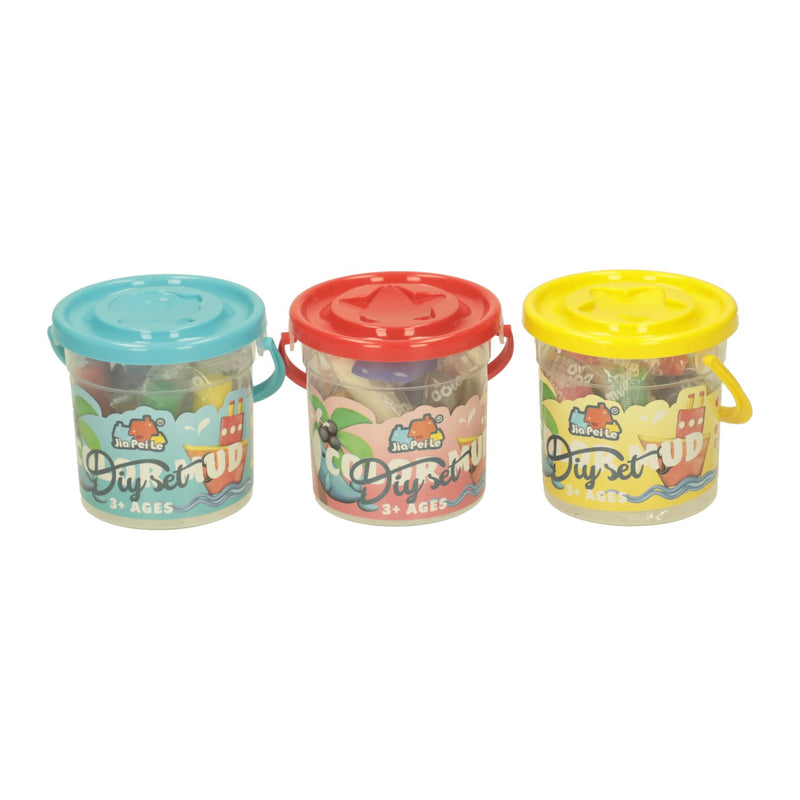 Load image into Gallery viewer, Kleisetje in ton - 9 kleuren klei - 13dlg.
