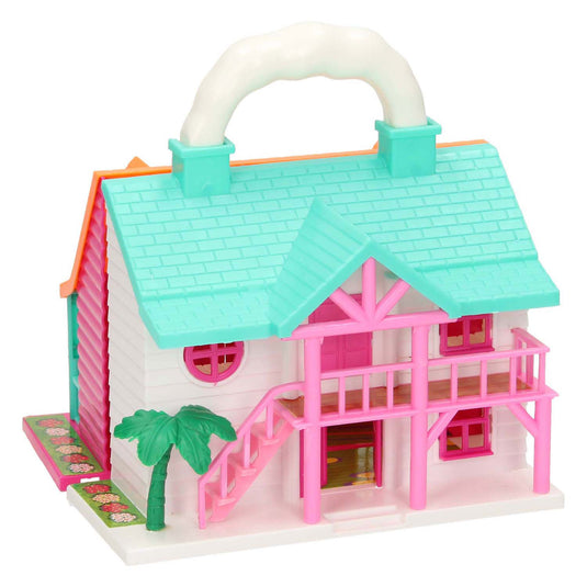 Speelhuis palmboom met accessoires.