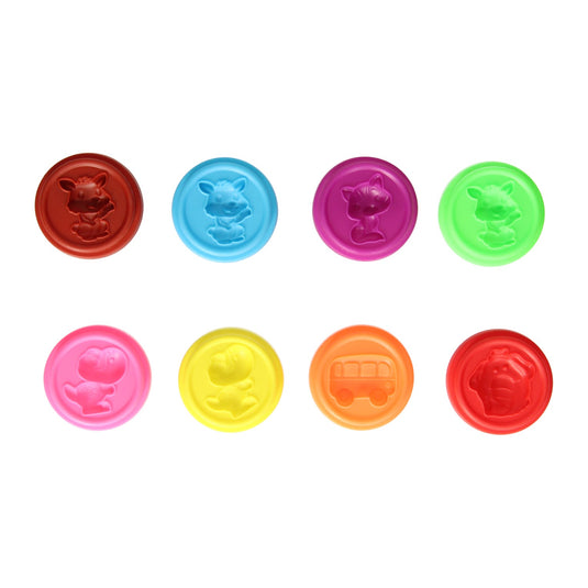 Lobbes speelgoed bv kleipotjes 8 kleuren
