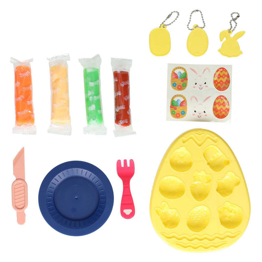 Kleiset pasen - 4 kleuren klei