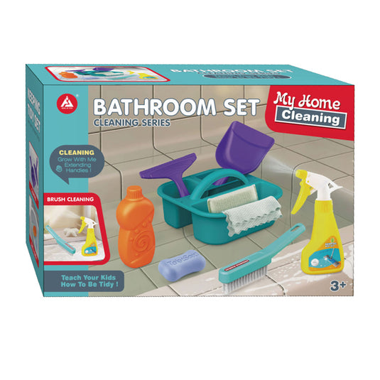 Badkamer schoonmaakset, 9dlg.