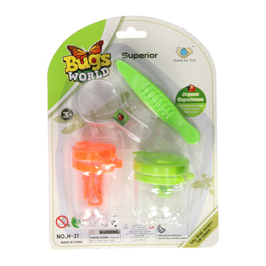 Lobbes bugs world insectenpotjes en vergrootglas