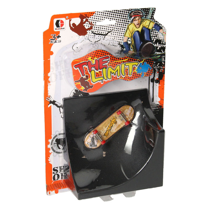 Load image into Gallery viewer, Vinger skateboard met stuntschans
