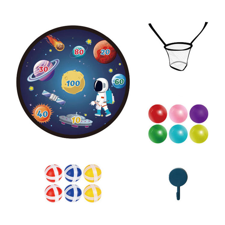 Load image into Gallery viewer, Klittenband dartset ruimtevaart
