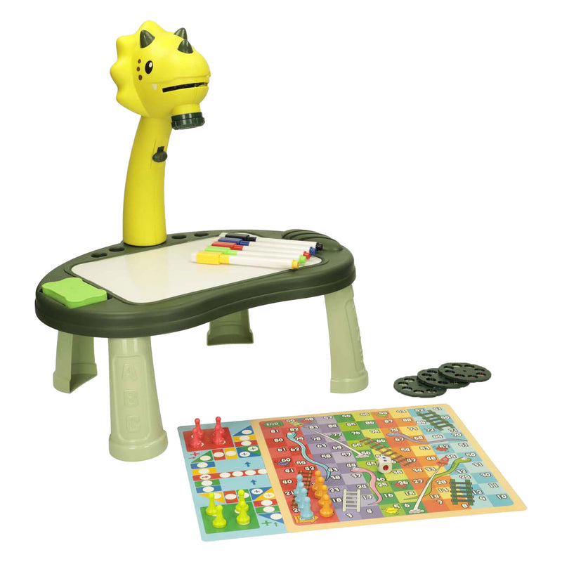 Load image into Gallery viewer, Teken projectie tafel dino, 34dlg.
