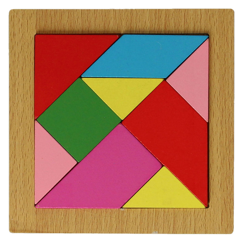 Afbeelding laden in galerijviewer, Houten tangram
