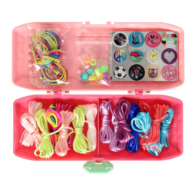 Load image into Gallery viewer, Lobbes speelgoed bv lobbes armbandenset speelgoed bff armbanden vlechten creatief.
