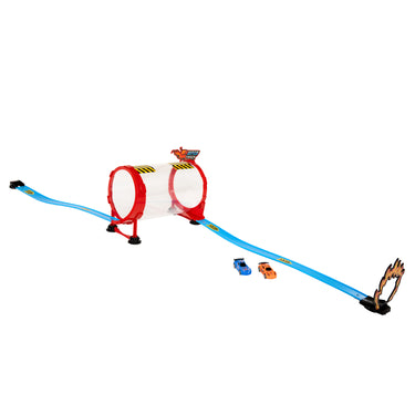 Auto racebaan set koker duel, 19dlg.
