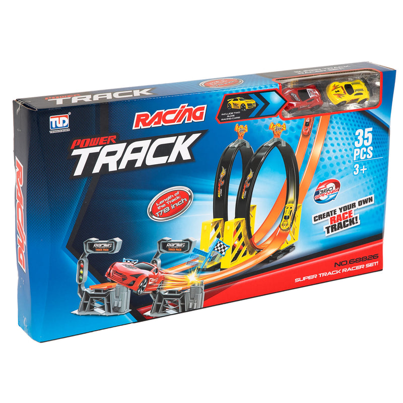 Load image into Gallery viewer, Auto racebaan set looping duel, 35dlg,
