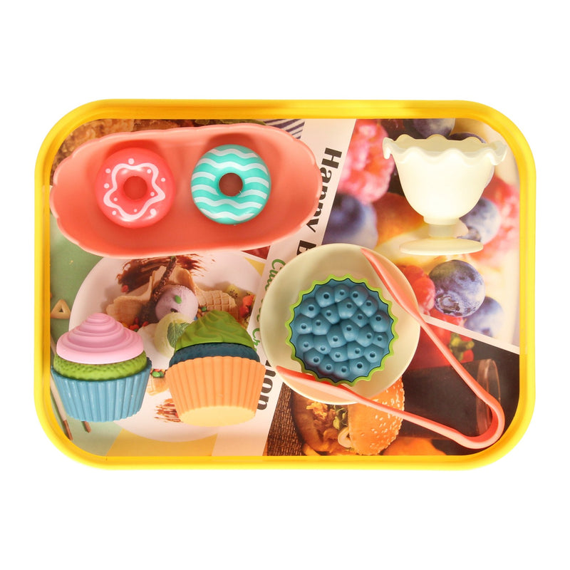 Load image into Gallery viewer, Dienblad speeleten taartjes, 14dlg.
