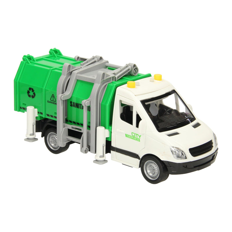 Load image into Gallery viewer, Recyclewagen met licht en geluid

