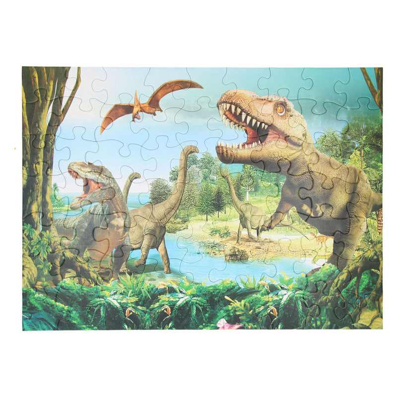 Load image into Gallery viewer, Legpuzzel dino wereld, 63st.
