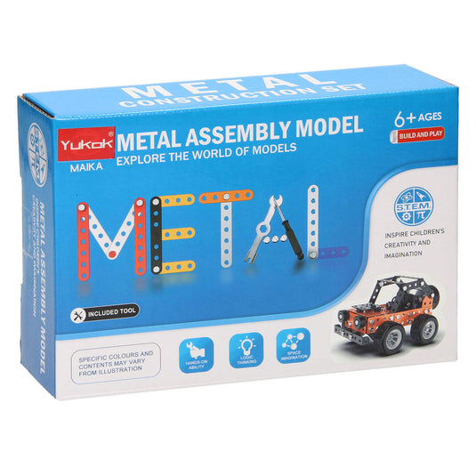 Lobbes speelgoed bv metalen bouwpakket terreinbuggy, 164dlg.
