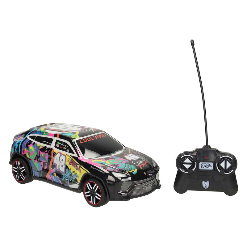 Load image into Gallery viewer, Rc bestuurbare racewagen softbody graffity
