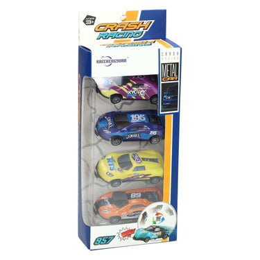 Raceauto backflip pull back set - 4st.