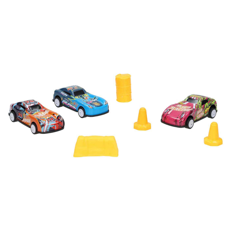 Load image into Gallery viewer, Raceauto backflip pull back set - 3st.
