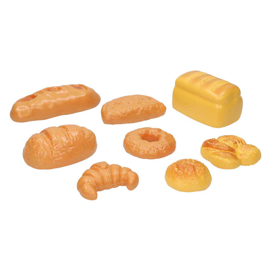 Speelgoedbroodjes in papieren zak - 8st.