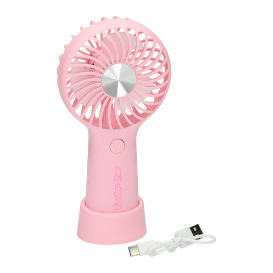 Mini oplaadbare handventilator