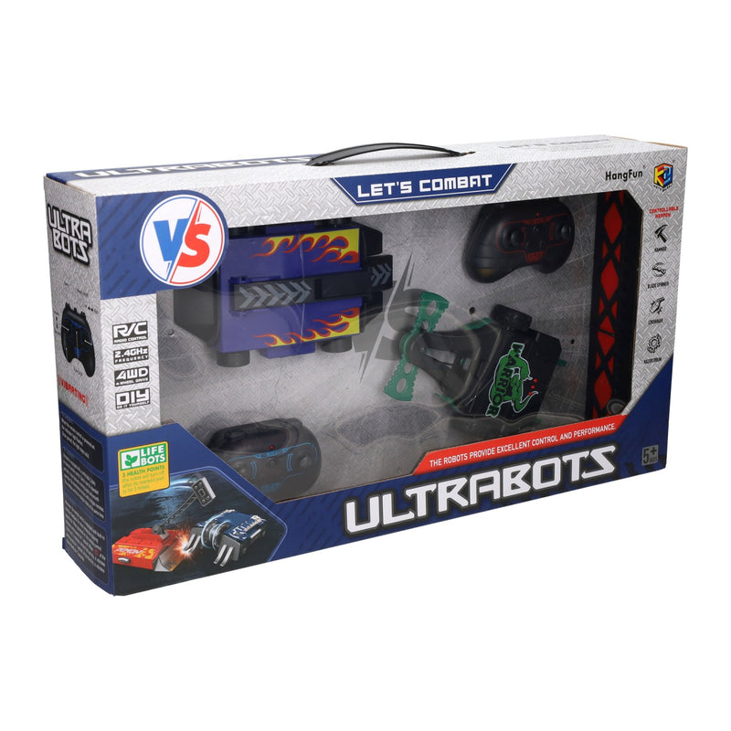 Load image into Gallery viewer, Lobbes speelgoed bv rc bestuurbare battle robots - set van 2 robots en arena

